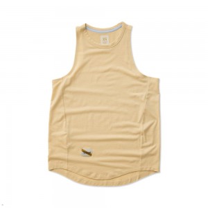 Apricot Tracksmith Harrier Women's Tank Singapore | QJUBS-7491