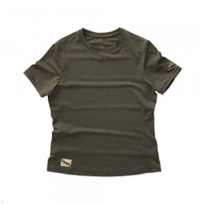 Beetle Green Tracksmith Session Women's Tee Singapore | JLOGH-7630