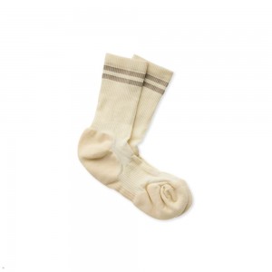 Birch/Fog Tracksmith Merino Tube Sock Singapore | YUACN-0257