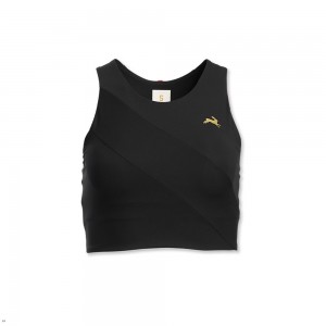 Black Tracksmith Bell Lap Women's Tops Singapore | TLQMX-3096