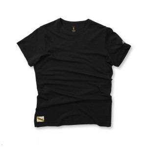 Black Tracksmith Harrier Women's Tee Singapore | VNZPA-5697