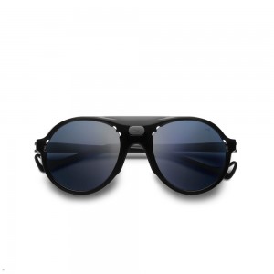 Black Tracksmith Kazu Tourer Sunglasses Singapore | OPNSW-1845