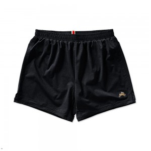 Black Tracksmith Session Men's Shorts Singapore | HRJZX-5238