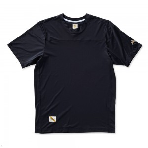 Black Tracksmith Twilight Men's Tee Singapore | DRKJB-8729