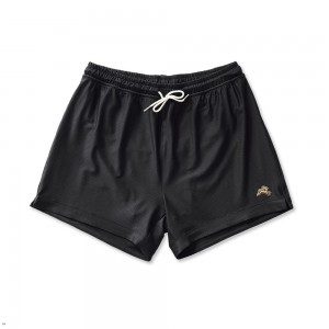 Black Tracksmith Van Cortlandt Grand Men's Shorts Singapore | TVHKU-2167