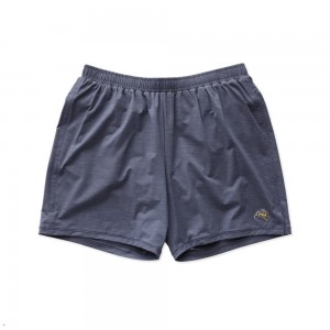 Blue Tracksmith Session Men's Shorts Singapore | JTBCG-6523