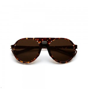 Brown Tracksmith Kazu Tourer Sunglasses Singapore | RUMJO-2957