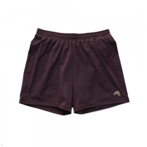 Burgundy Tracksmith Session Men's Shorts Singapore | QVGCK-7230