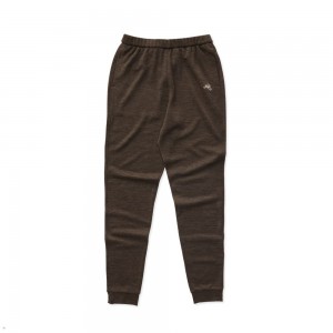 Coffee Heather Tracksmith Downeaster Women's Pants Singapore | LZOAF-7931