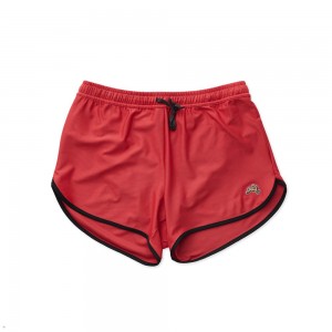 Dark Rose/Black Tracksmith Van Cortlandt Men's Shorts Singapore | RFSAK-9645