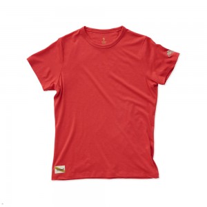 Dark Rose Tracksmith Harrier Women's Tee Singapore | APXHO-3957