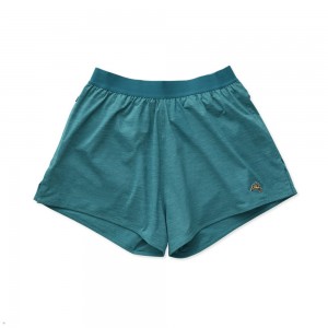 Dark Spruce Tracksmith Session Speed Men's Shorts Singapore | IAHTD-3016