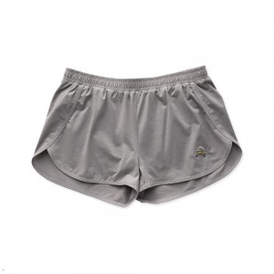 Frost Gray Tracksmith Session Women's Shorts Singapore | PEOVQ-2376