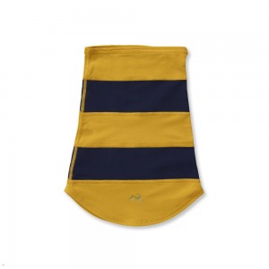 Gold/Navy Tracksmith Inverno Neck Warmer Singapore | WQVPJ-9280