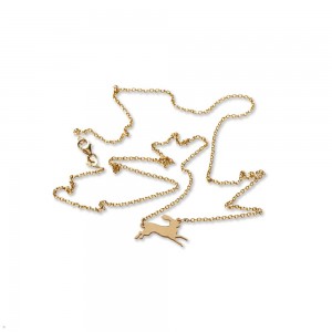 Gold Tracksmith Eliot Chain Jewelry Singapore | ISLNO-4970