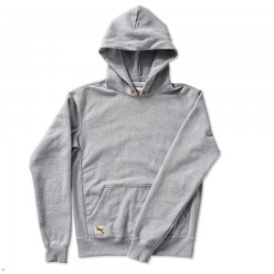 Gray Tracksmith Trackhouse Men's Sweatshirt Singapore | VMZSU-3714