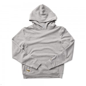 Gray Tracksmith Trackhouse Midweight Men's Sweatshirt Singapore | IHEPN-8410