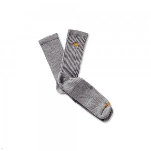 Gray Tracksmith Trackhouse Tube Sock Singapore | XJRAS-6798