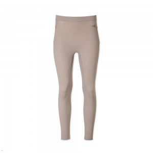 Gray Tracksmith Turnover Crop Women's Tights Singapore | SMNQD-9748