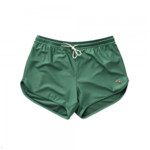 Green Tracksmith Van Cortlandt Men's Shorts Singapore | IGOQP-4295