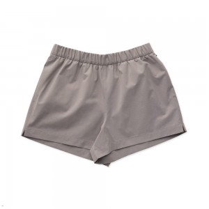 Grey Tracksmith Rapid Transit Women's Shorts Singapore | ISDAB-0293