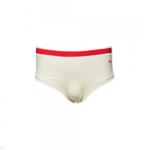 Ivory Tracksmith Brighton Briefs Men's Underwear Singapore | SVHYA-1349