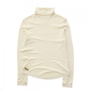 Ivory Tracksmith Fells Turtleneck Women's Base Layer Singapore | MCKUL-2387