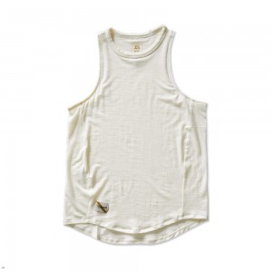 Ivory Tracksmith Harrier Women's Tank Singapore | TDNVE-2170