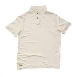 Ivory Tracksmith Rapid Transit Polo Men's Shirts Singapore | MBGEJ-6123