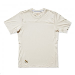 Ivory Tracksmith Twilight Men's Tee Singapore | GLJHE-1609