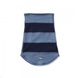 Lagoon/Navy Tracksmith Inverno Neck Warmer Singapore | TKBQU-3048