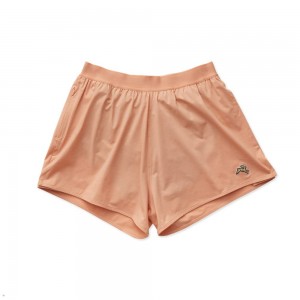 Muted Clay Tracksmith Session Speed Men's Shorts Singapore | XPIOU-7105