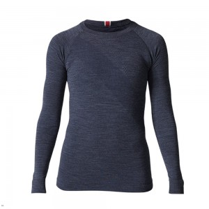 Navy Tracksmith Brighton Women's Base Layer Singapore | QGATO-1659