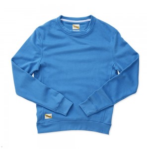 Ocean Tracksmith Trackhouse Midweight Crew Men's Sweatshirt Singapore | OUBYM-0871