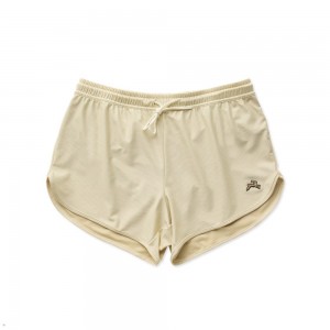 Putty Tracksmith Van Cortlandt Men's Shorts Singapore | VEJLF-9632