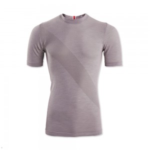 Rain Tracksmith Brighton Base Layer Men's Tee Singapore | OYRPS-5413