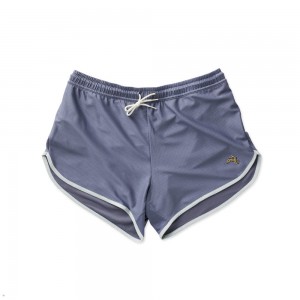 Stone Gray/Sky Gray Tracksmith Van Cortlandt Men's Shorts Singapore | MBEZJ-7139