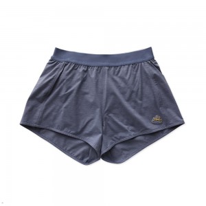 Stone Gray Tracksmith Session Speed Women's Shorts Singapore | EQAGP-3268