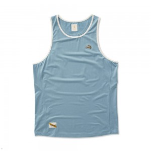 Stonewash/Ivory Tracksmith Twilight Men's Tank Singapore | JWZHM-1748