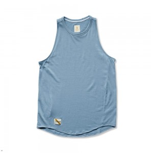 Stonewash Tracksmith Harrier Women's Tank Singapore | ZETGN-3420