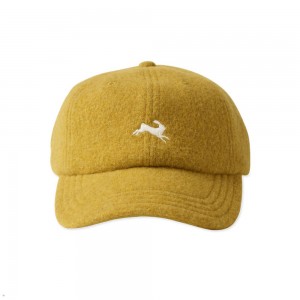 Yellow Tracksmith Wool Hats Singapore | CKPBJ-3547