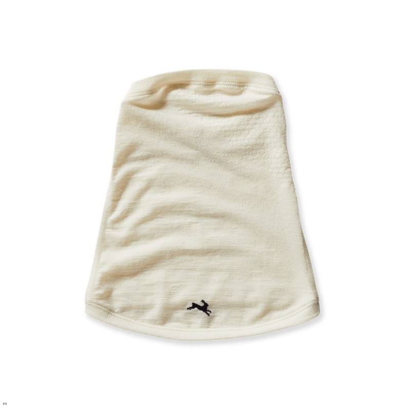 Beige Tracksmith Brighton Neck Warmer Singapore | YDFOJ-8753