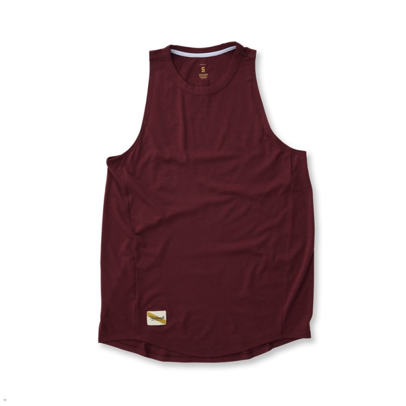 Berry Tracksmith Harrier Women\'s Tank Singapore | KTWDS-4380