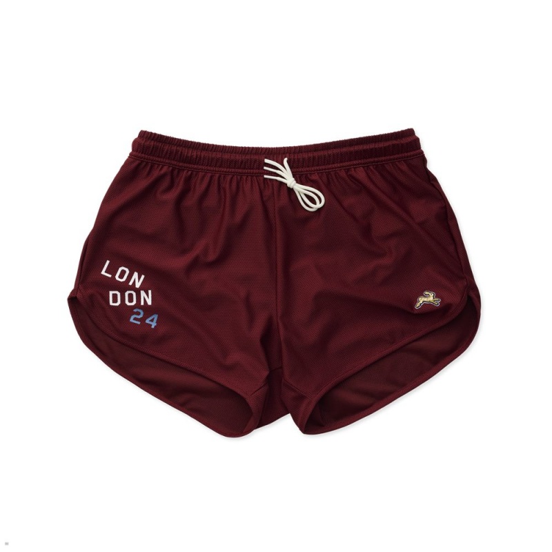 Berry Tracksmith London Men\'s Shorts Singapore | LUYGH-1732