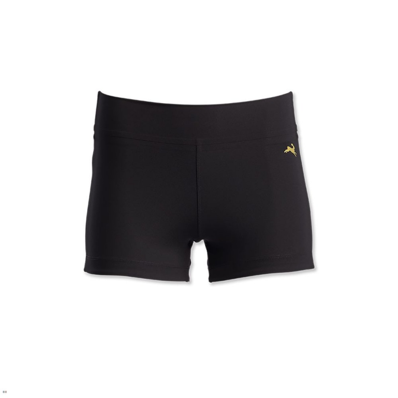 Black Tracksmith Bell Lap Women\'s Shorts Singapore | TSBUO-9071