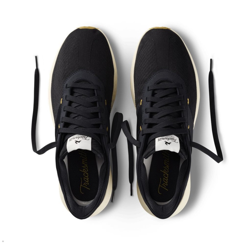 Black Tracksmith Eliot Runner Men's Shoes Singapore | FBSKI-3418