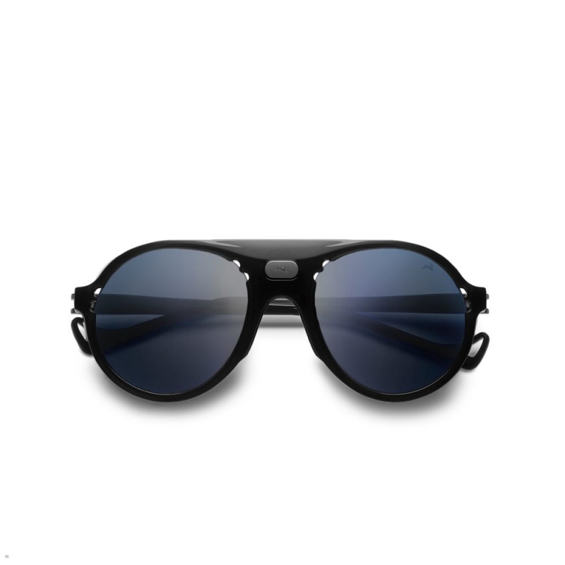 Black Tracksmith Kazu Tourer Sunglasses Singapore | OPNSW-1845