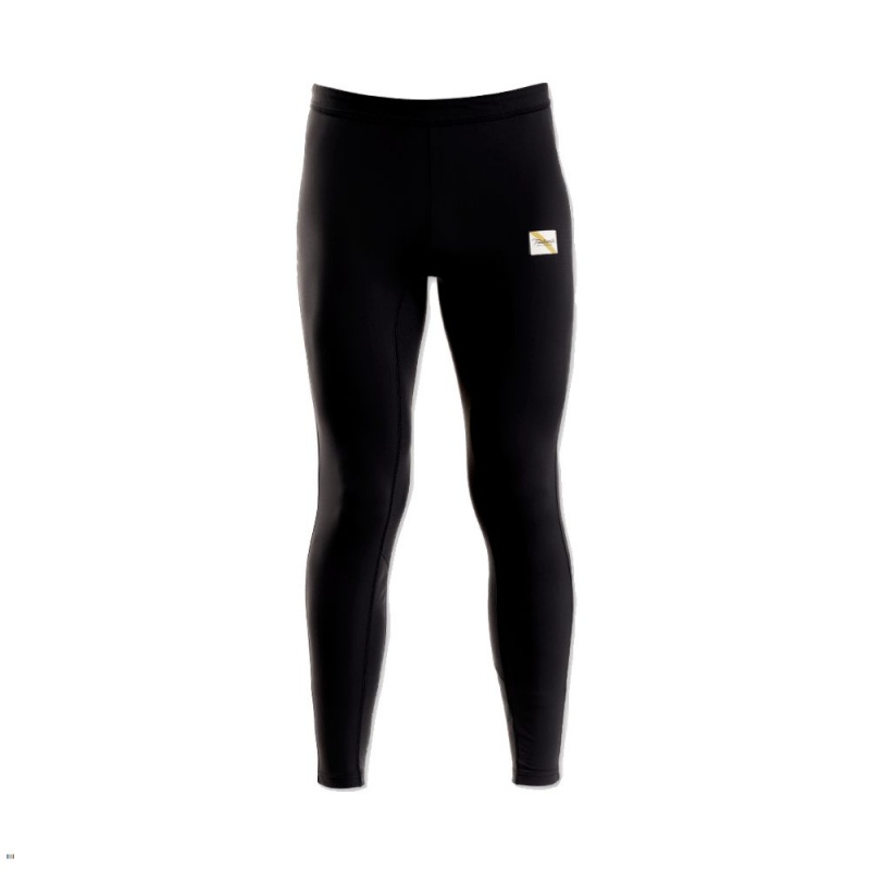 Black Tracksmith Turnover Men\'s Tights Singapore | TGDCB-9806