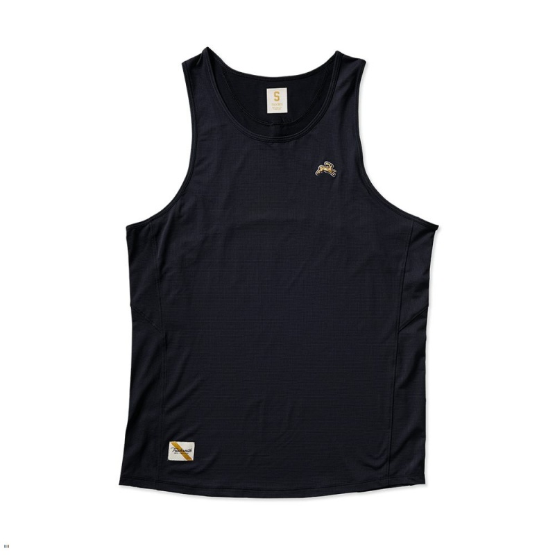 Black Tracksmith Twilight Men\'s Tank Singapore | WIUKT-5613