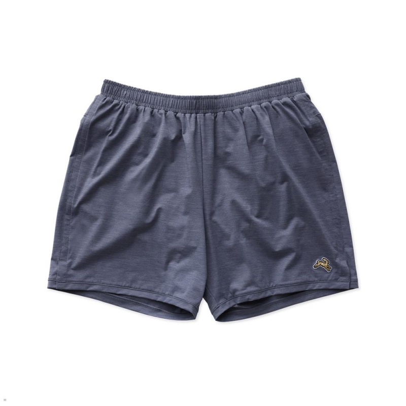 Blue Tracksmith Session Men\'s Shorts Singapore | JTBCG-6523